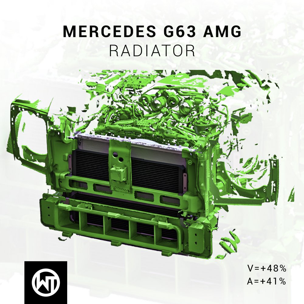 Wagner Tuning Mercedes Benz G63 AMG Radiator Kit