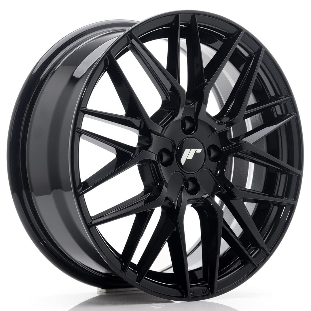JR Wheels JR28 17x7 ET40 4x100 Gloss Black