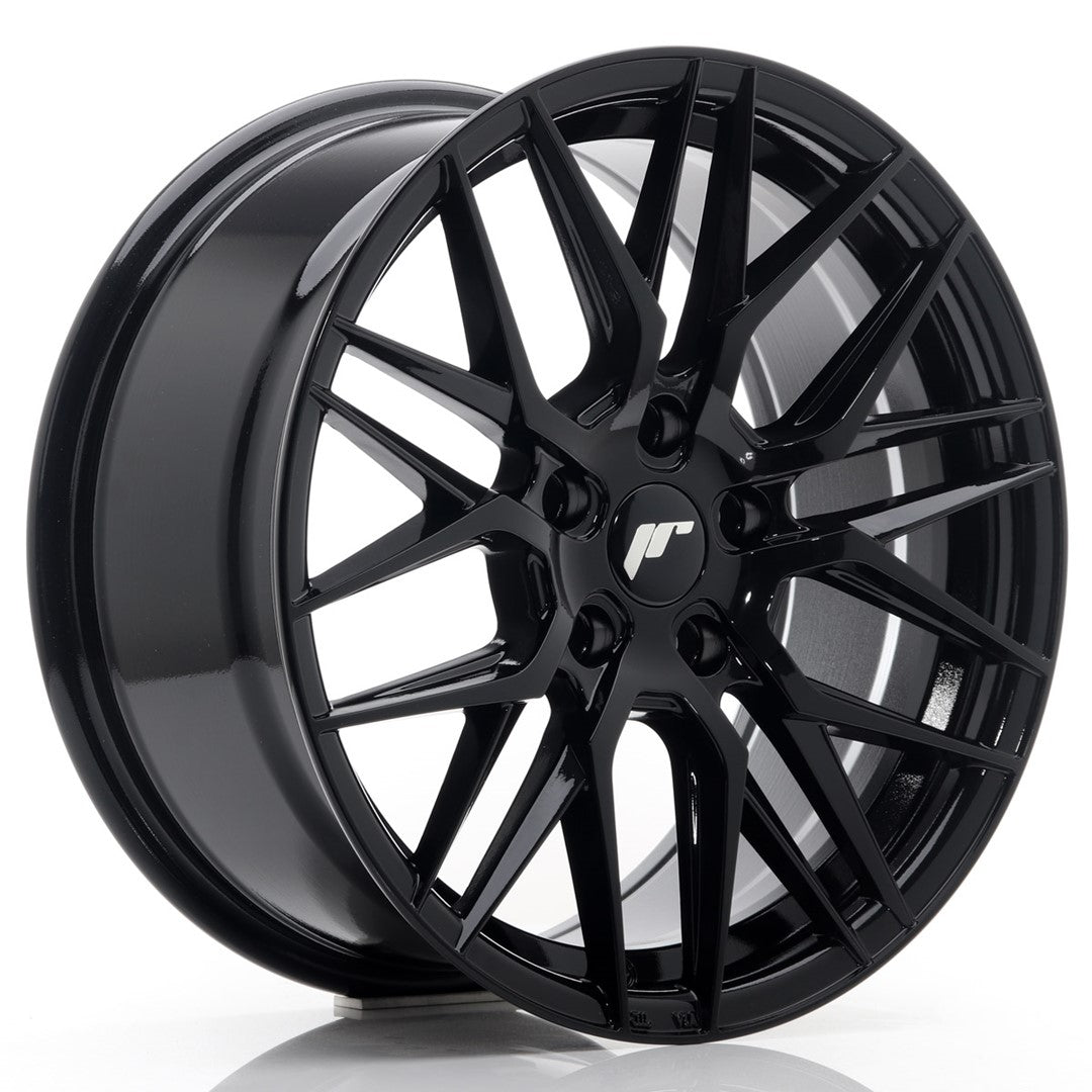 JR Wheels JR28 17x8 ET35 5x100 Gloss Black