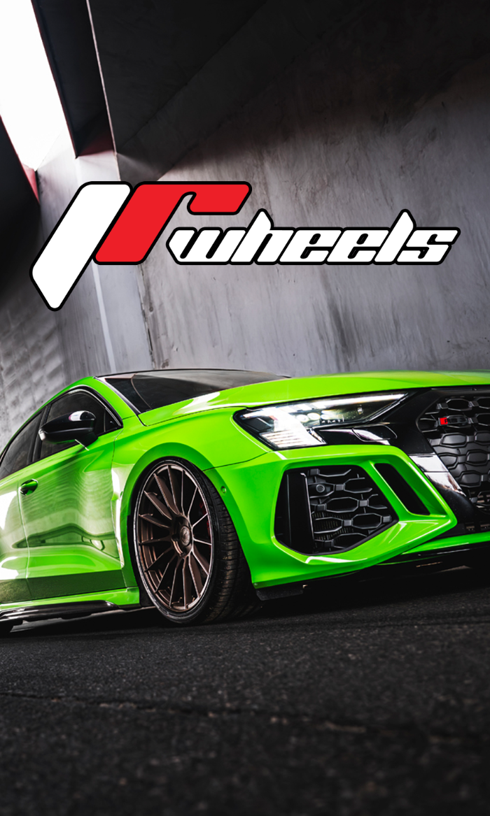 JR Wheels Green Audi
