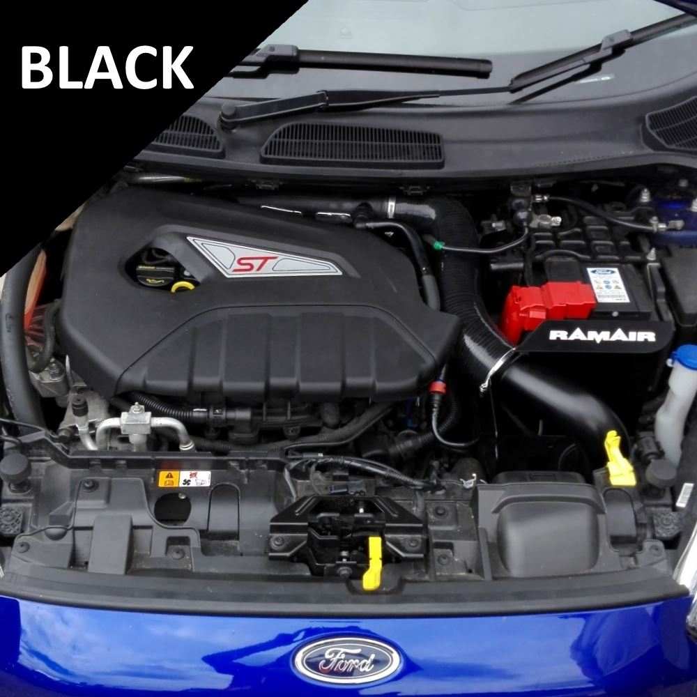 Ford Fiesta ST 180 MK7 Ecoboost Black Silicone Intake Hose - Performance HQ - United Kingdom