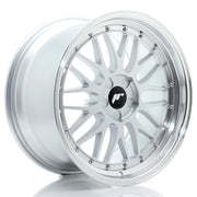JR Wheels JR23 19x10 ET20-51 5H BLANK Hyper Silver w/ Machined Lip
