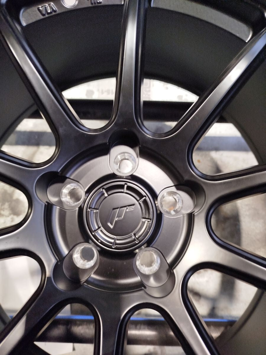 Set of SL04 18x8 ET35 5x100 Matt Black