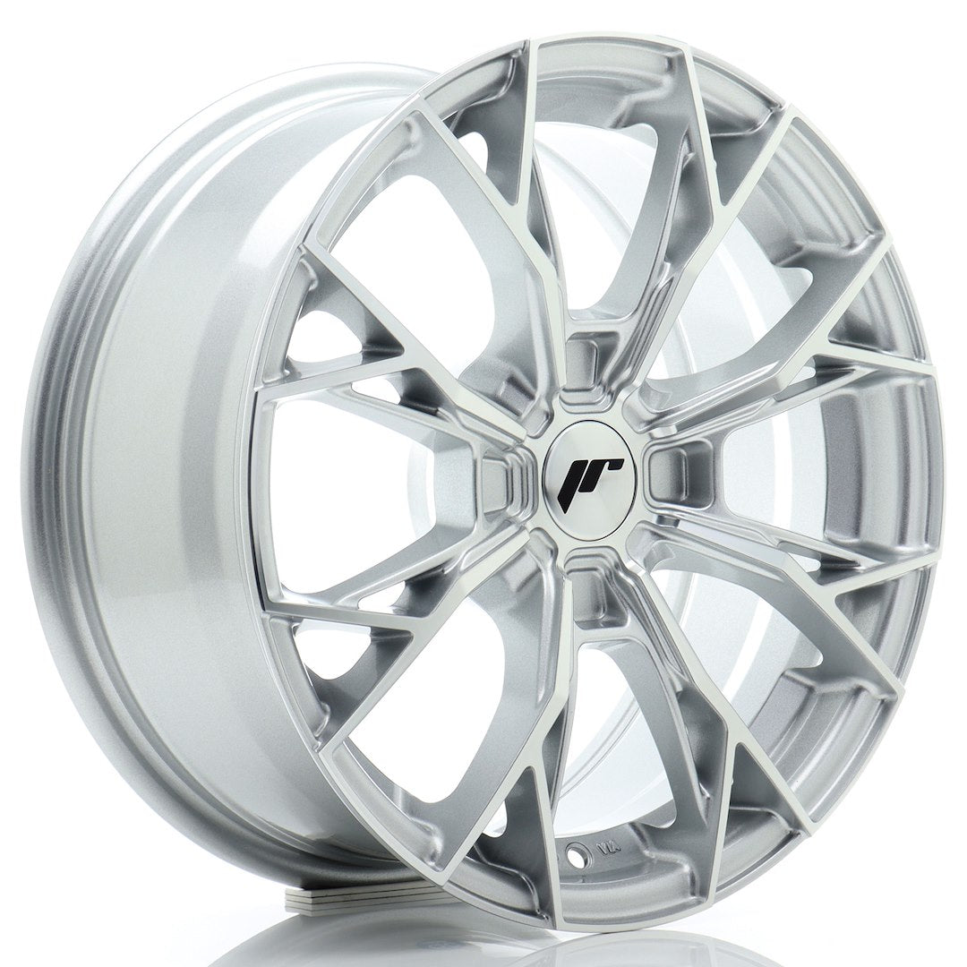 JR Wheels JR49 16x7 ET20-42 4H BLANK Silver Machined Face
