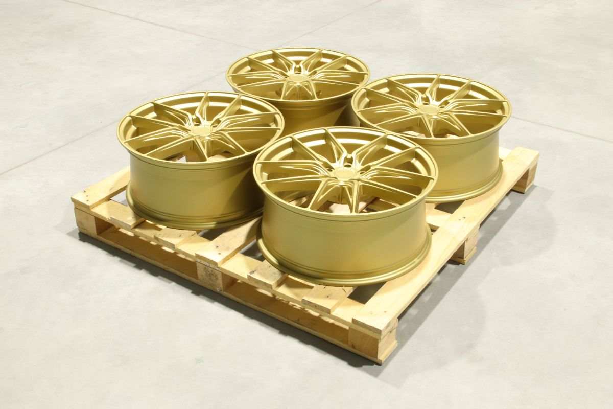 Set of JR44 20x8,5 ET42 5x112 Matt Gold - Performance HQ - United Kingdom