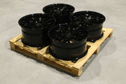 Set of CVR1 20x9,5 ET30 + 20x10,5 ET45 5x114,3 Gloss Black - Performance HQ - United Kingdom