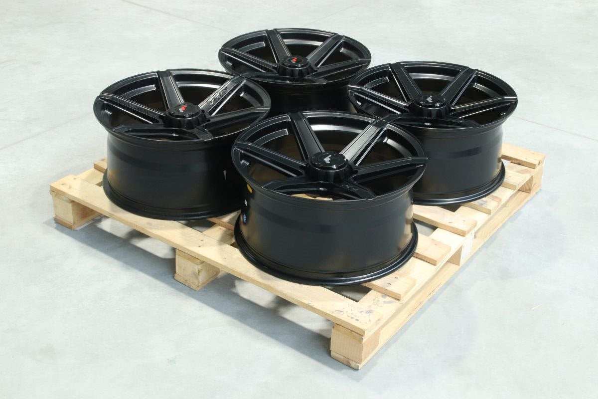 Set of JRX6 20x9,5 ET25 6x139,7 Matt Black - Performance HQ - United Kingdom