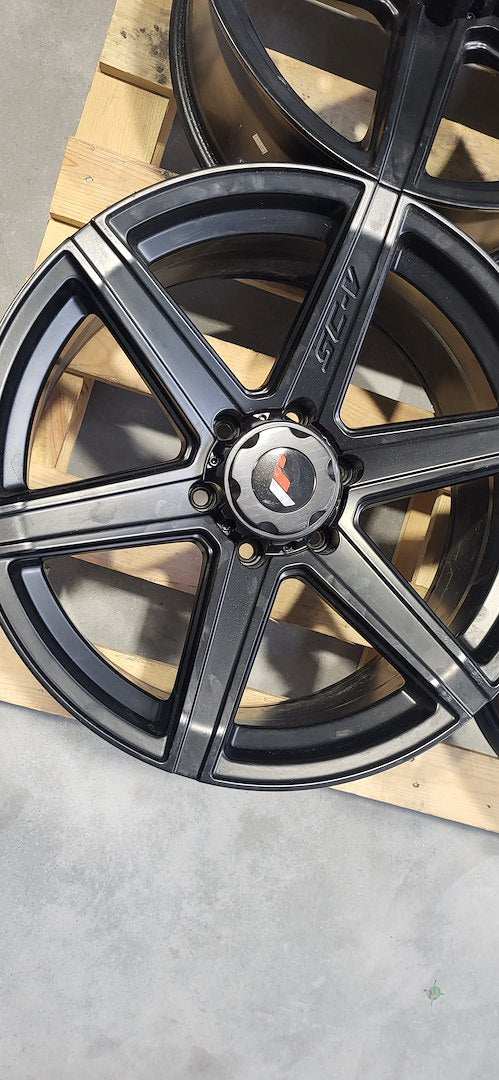 Set of JRX6 20x9,5 ET25 6x139,7 Matt Black - Performance HQ - United Kingdom