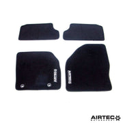 AIRTEC Motorsport Embroidered High-Quality Car Mats for Ford Focus MK2 2 Door a RHD Only - Performance HQ - United Kingdom