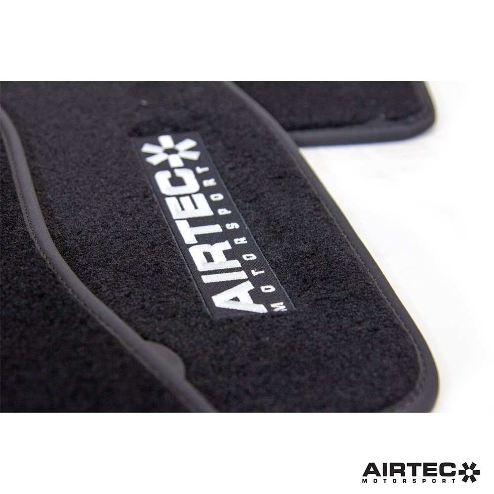 AIRTEC Motorsport Embroidered High-Quality Car Mats for Ford Focus MK2 4 Door a RHD Only - Performance HQ - United Kingdom
