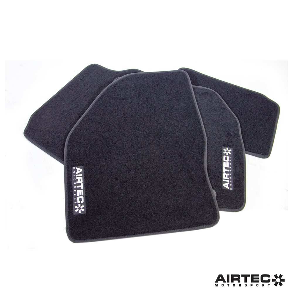 AIRTEC Motorsport Embroidered High-Quality Car Mats for Ford Focus MK2 4 Door a RHD Only - Performance HQ - United Kingdom