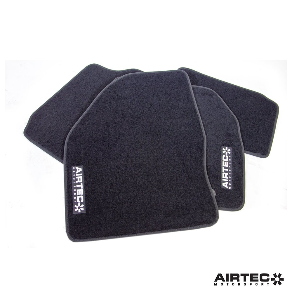 AIRTEC Motorsport Embroidered High-Quality Car Mats for Ford Focus MK2 4 Door â RHD Only