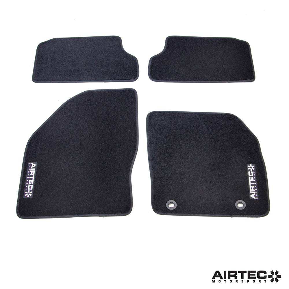 AIRTEC Motorsport Embroidered High-Quality Car Mats for Ford Focus MK2 4 Door a RHD Only - Performance HQ - United Kingdom