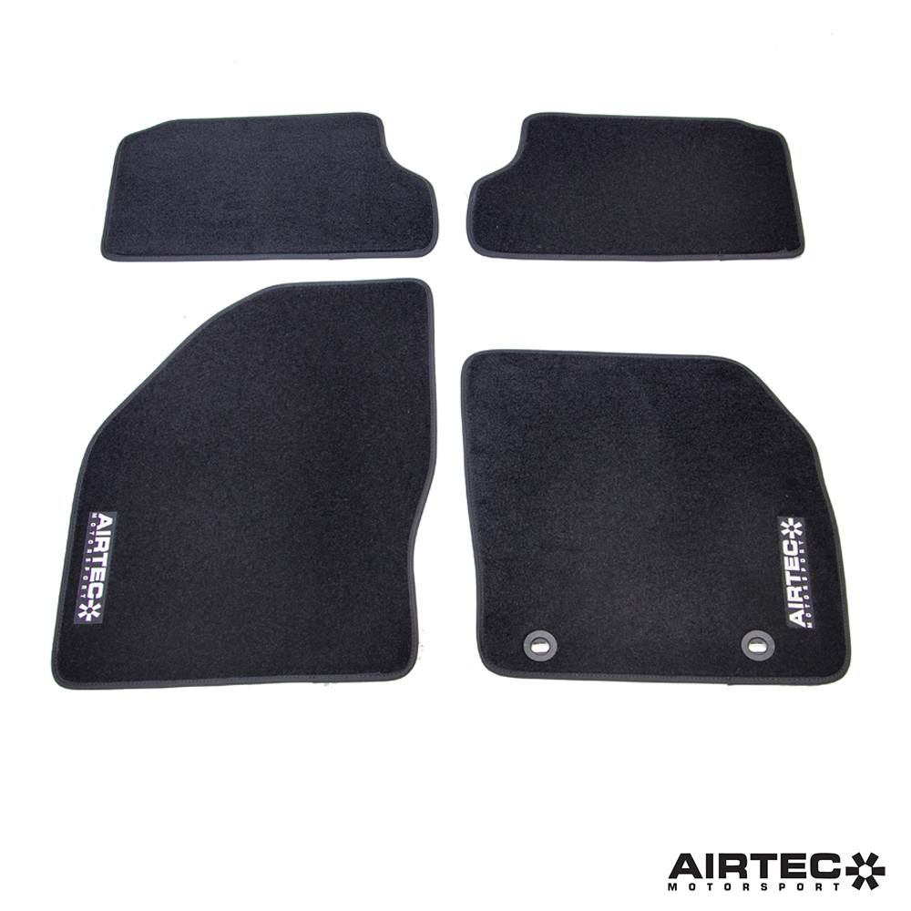 AIRTEC Motorsport Embroidered High-Quality Car Mats for Ford Focus MK2 4 Door â RHD Only