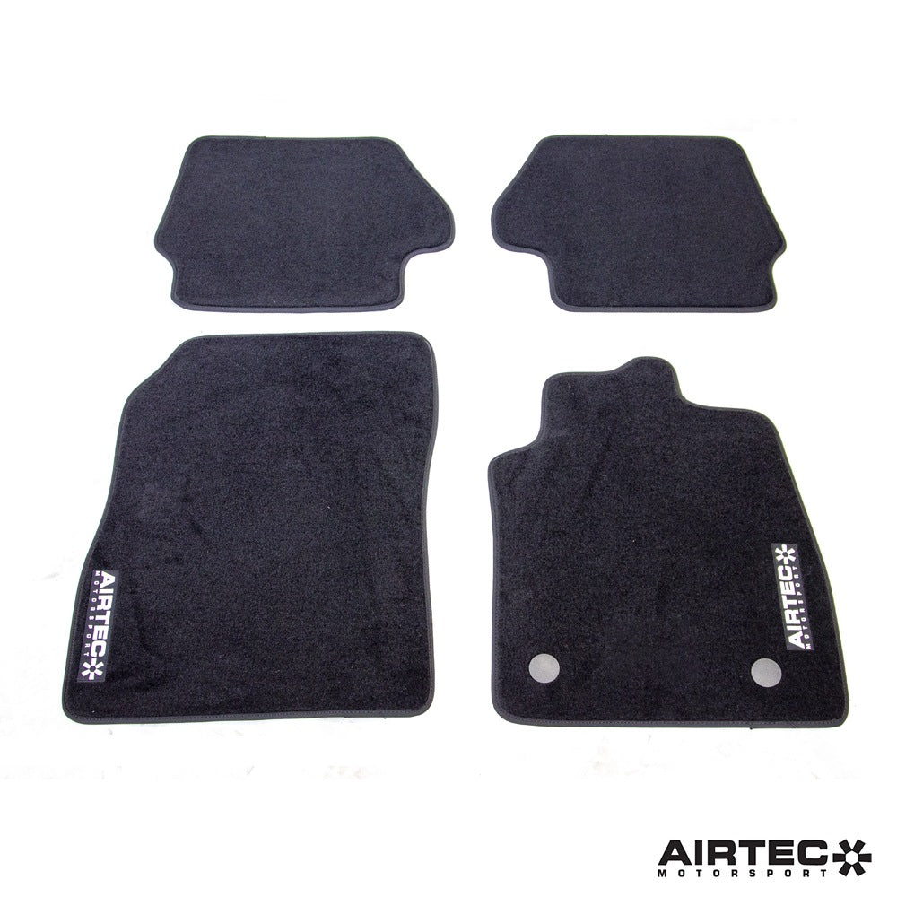 AIRTEC Motorsport Embroidered High-Quality Car Mats for Ford Fiesta MK7 â 2011-2017 â RHD Only