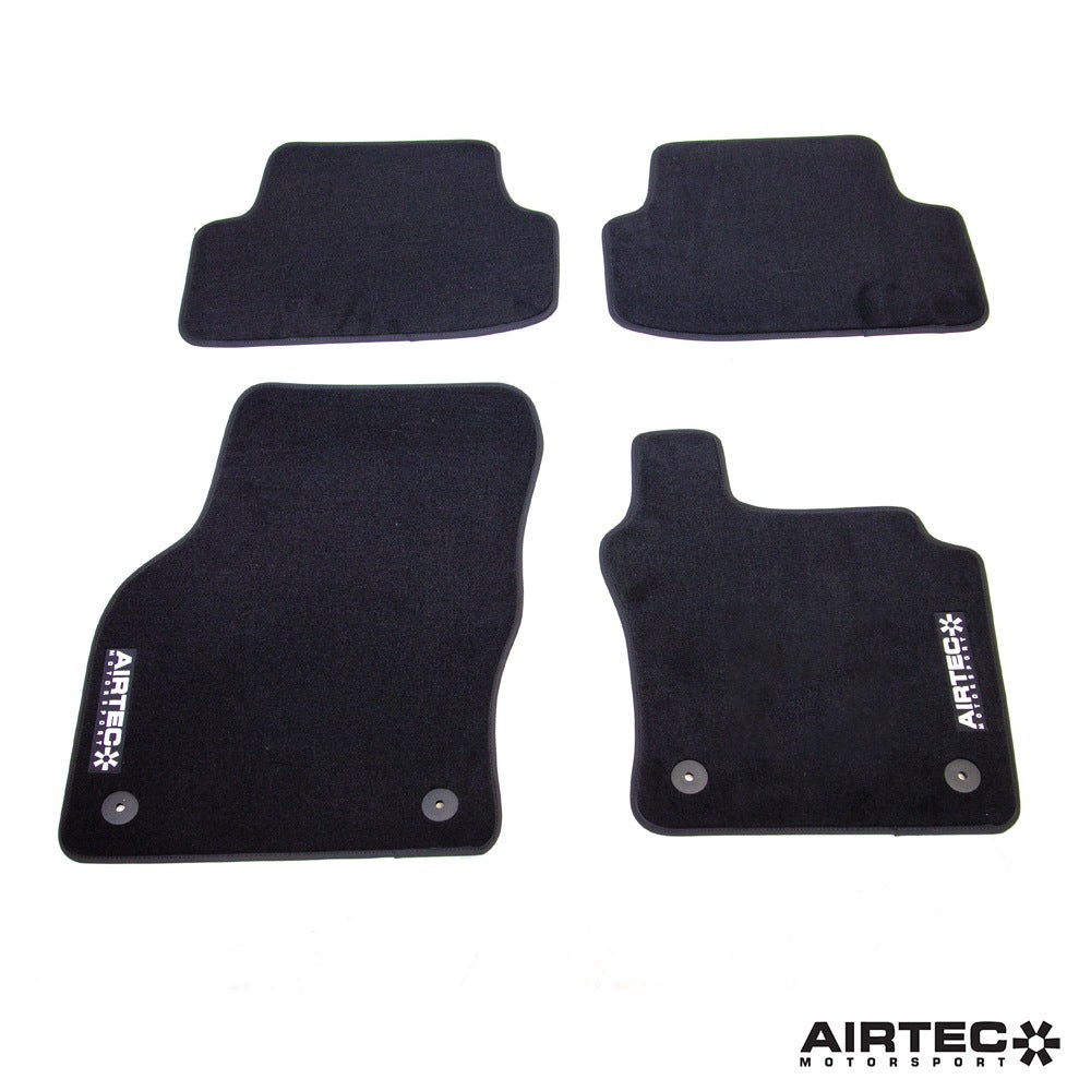 AIRTEC Motorsport Embroidered High-Quality Car Mats for VW Golf MK7 & MK8 2013 Onwards â RHD Only
