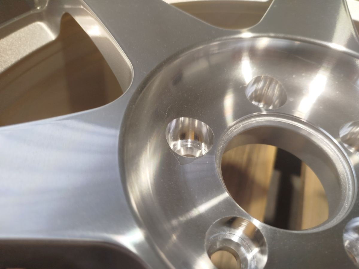 Set of JR3 18x8 ET40 5x100 Silver Machined