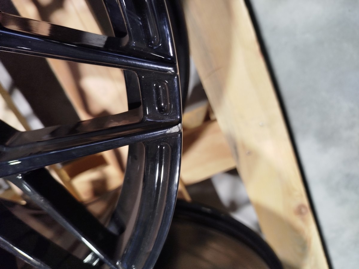 Set of JR46 19x9 ET23 5x112 Gloss Black