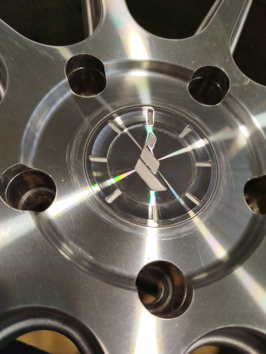 Set of JR47 19x9 ET20 + 19x10 ET29 5x120 Silver Machined Face