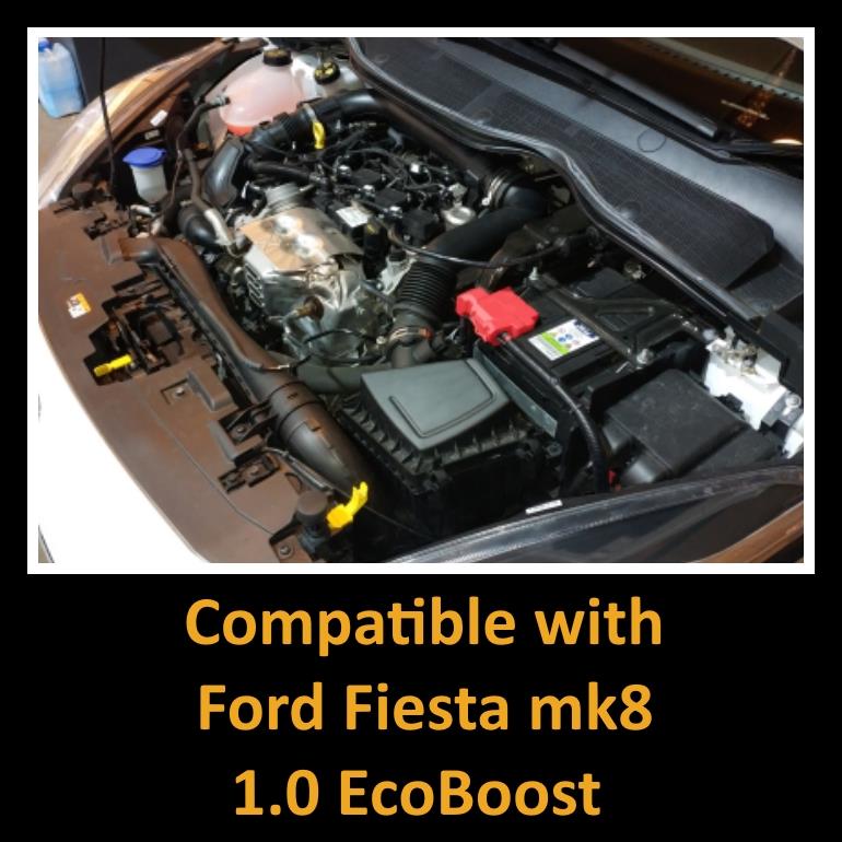 Performance Foam Induction Kit for MK8 Ford Fiesta ST 1.0 EcoBoost - Blue Hose
