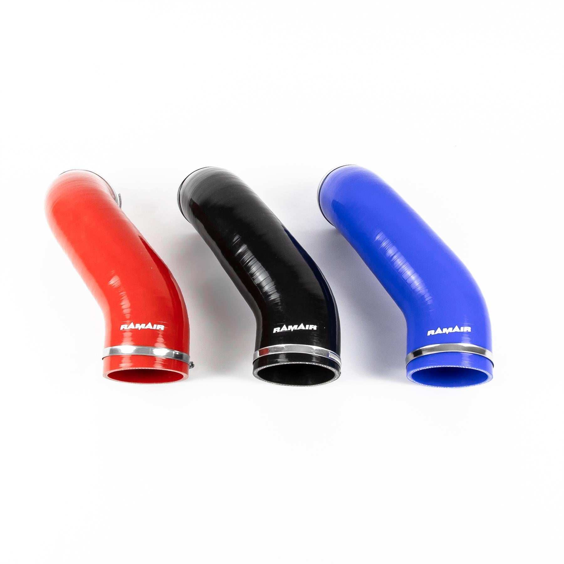 Blue Ramair Silicone Intake Hose for VW MK8 Golf GTi - 245bhp 2.0 TSI Only - Performance HQ - United Kingdom