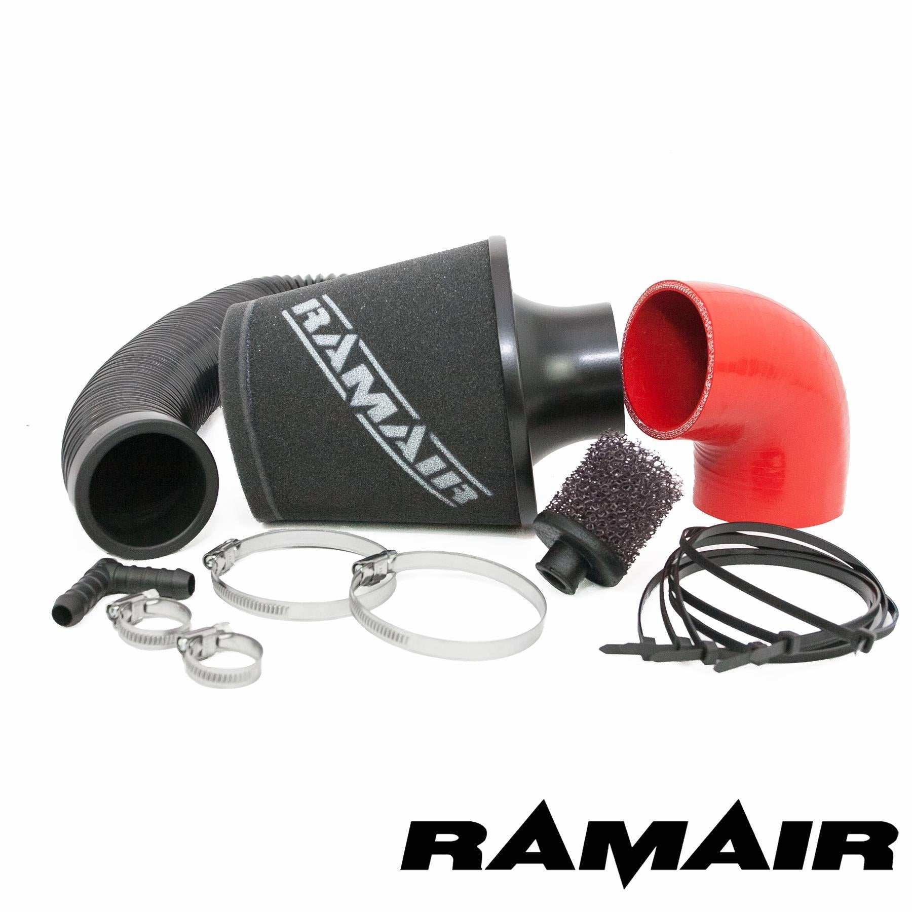 Performance Foam Induction Kit for Ford Fiesta ST150 MK5 - Red Hose - Performance HQ - United Kingdom