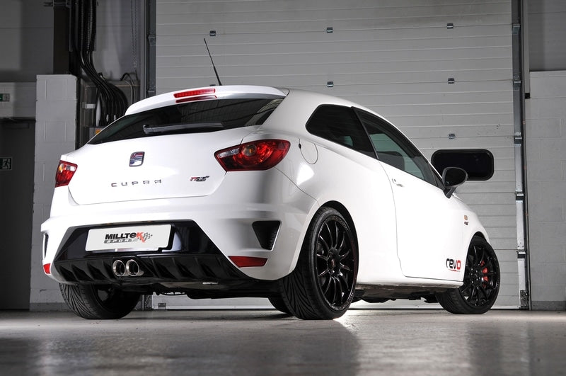 Milltek Sport Seat Ibiza Cupra (6J)1.4TSI Cat-Back Exhaust