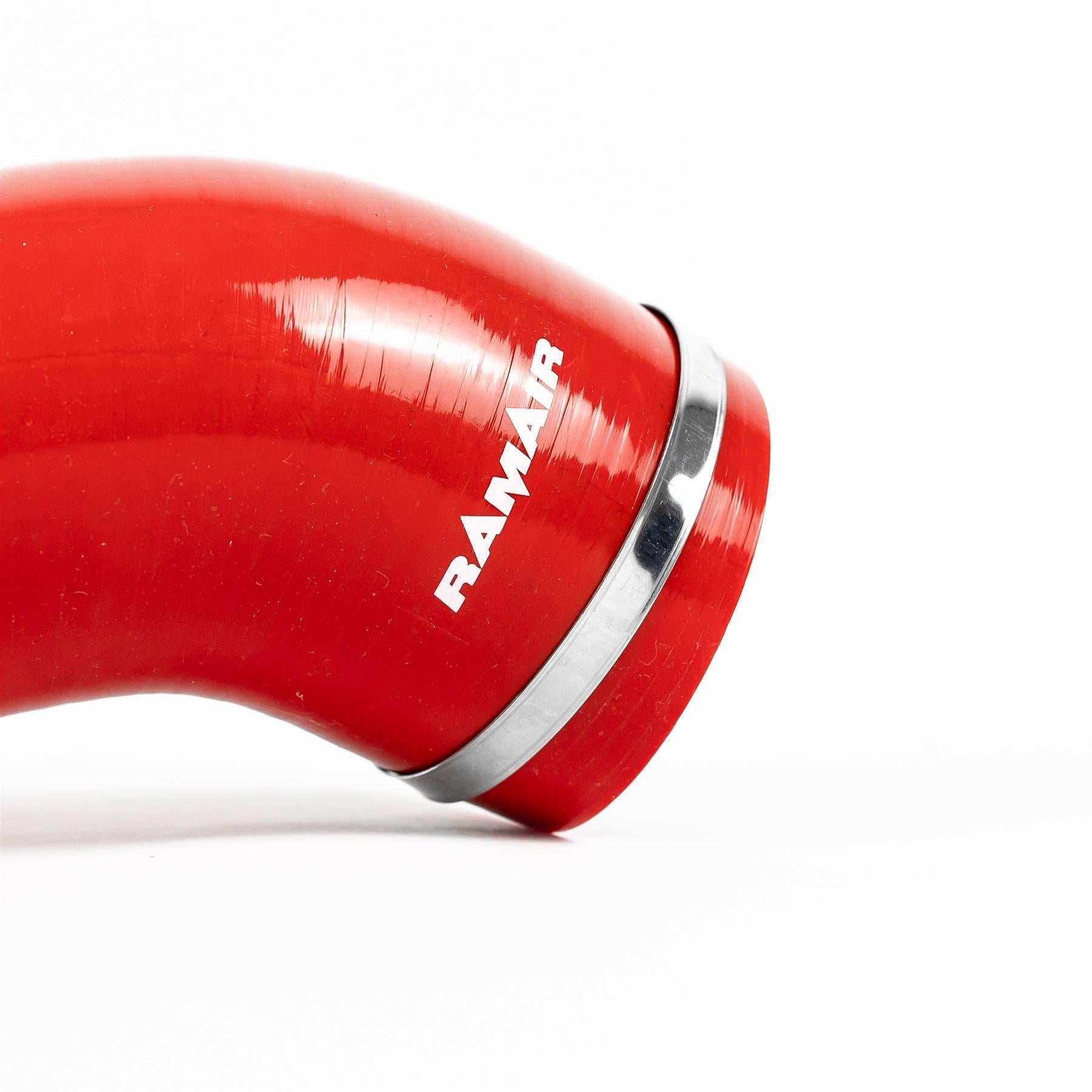 Red Ramair Silicone Intake Hose for VW MK8 Golf GTi - 245bhp 2.0 TSI Only - Performance HQ - United Kingdom