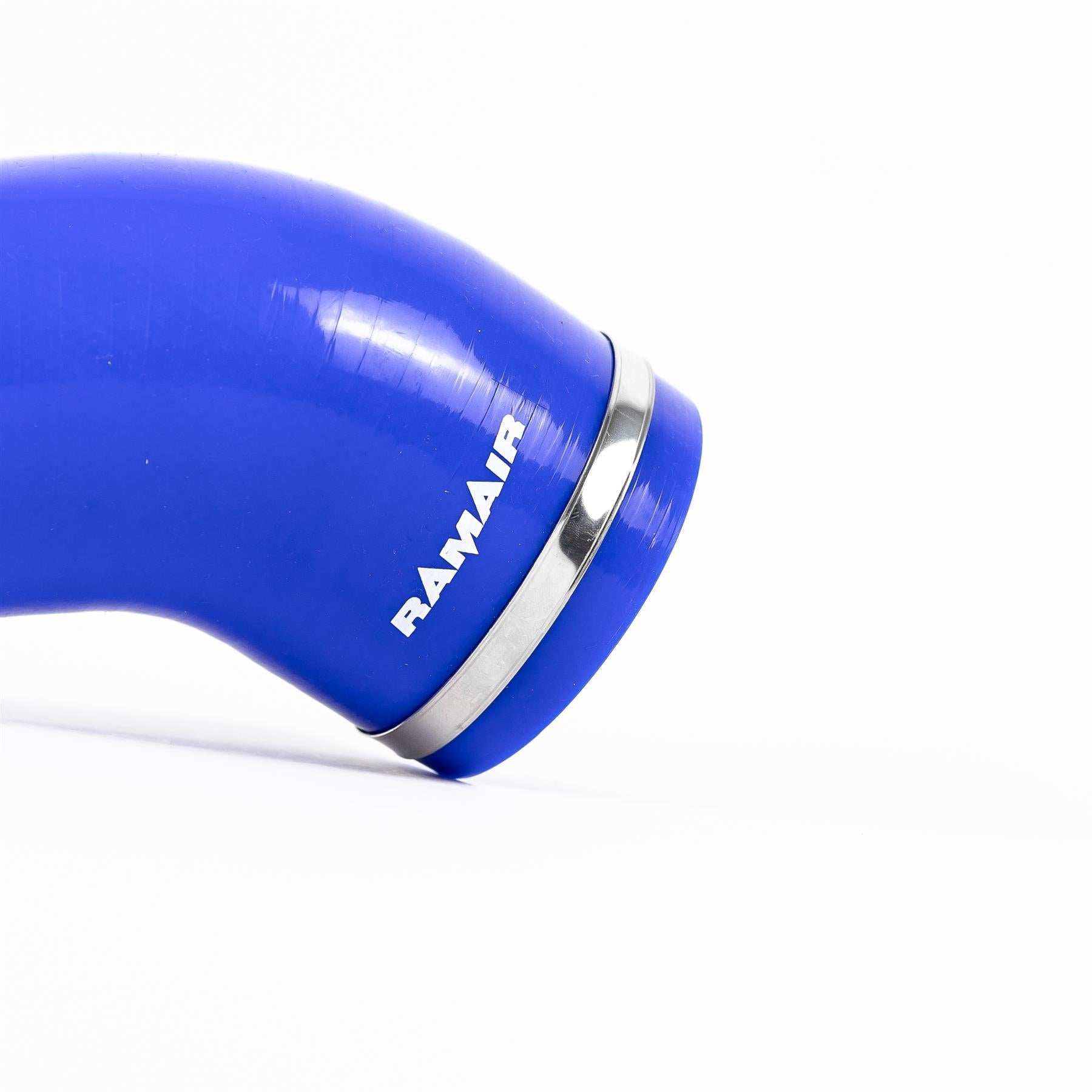Blue Ramair Silicone Intake Hose for VW MK8 Golf GTi - 245bhp 2.0 TSI Only - Performance HQ - United Kingdom