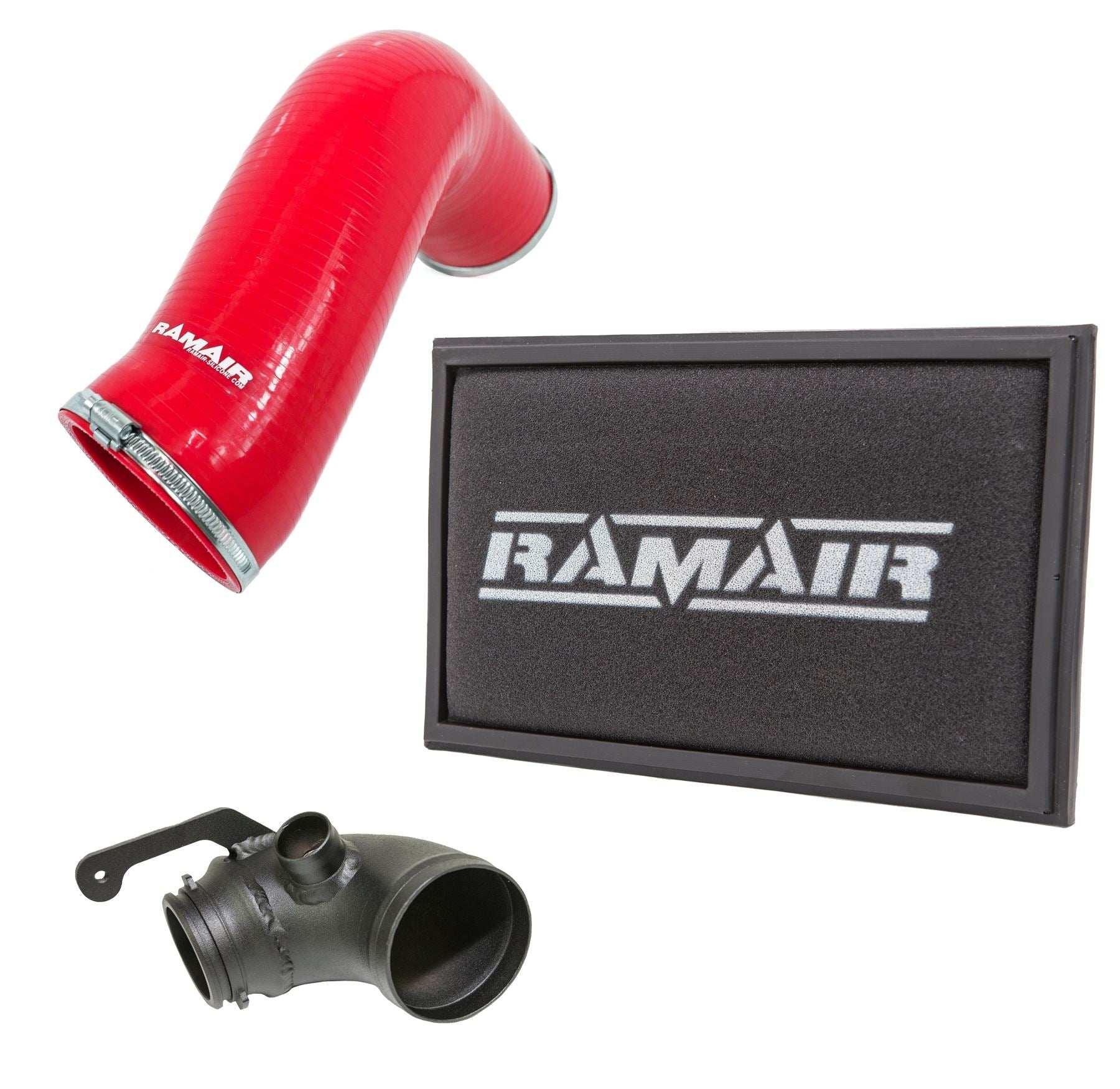 RPF-3129-RIP-RD-TI - Panel Air Filter Intake Pipe Air Hose & Turbo Elbow - A3 S3 TSI MQB - Performance HQ - United Kingdom