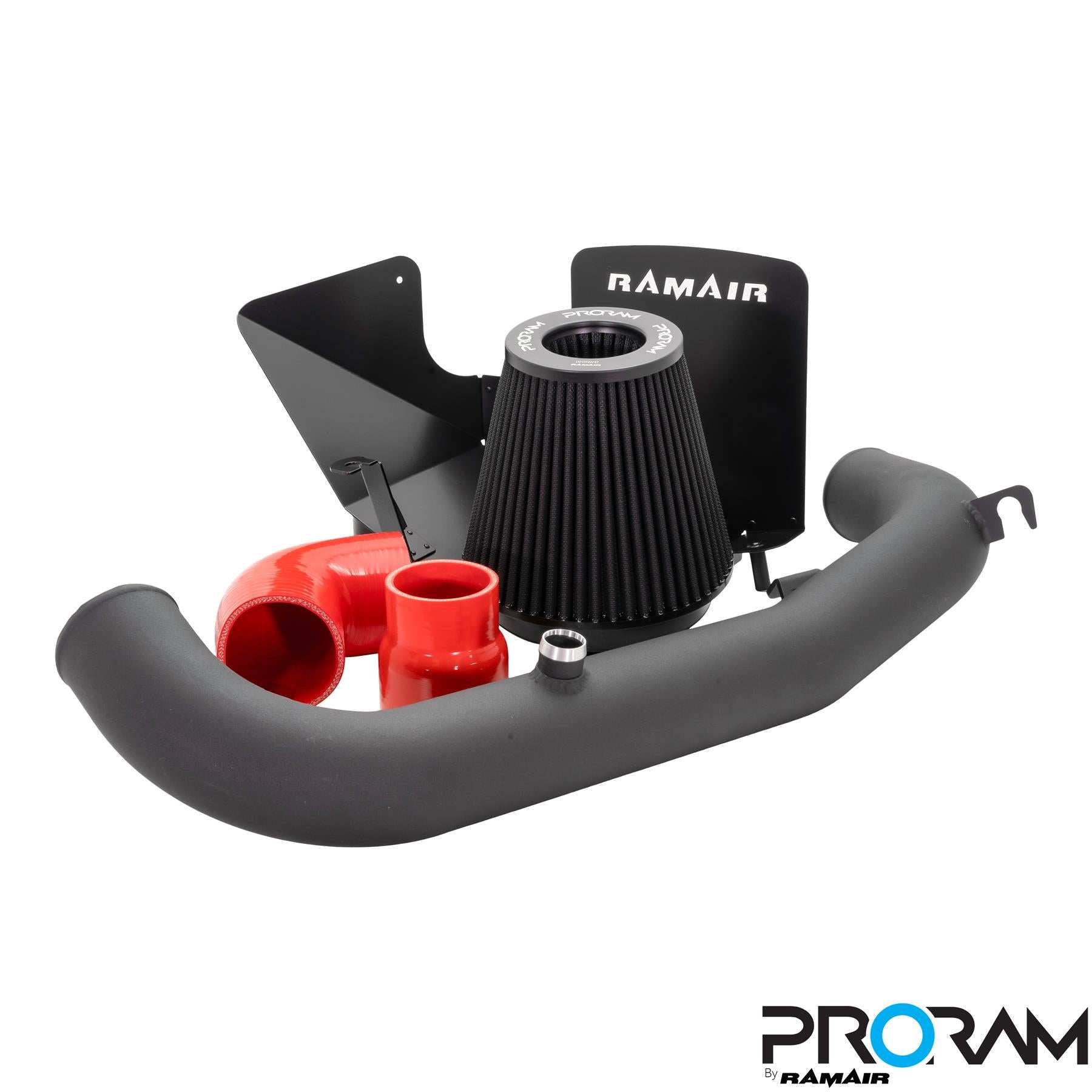 Performance Pleated Induction Kit for 2.3 Ecoboost MK3 Ford Focus RS - Red Hose - Performance HQ - United Kingdom