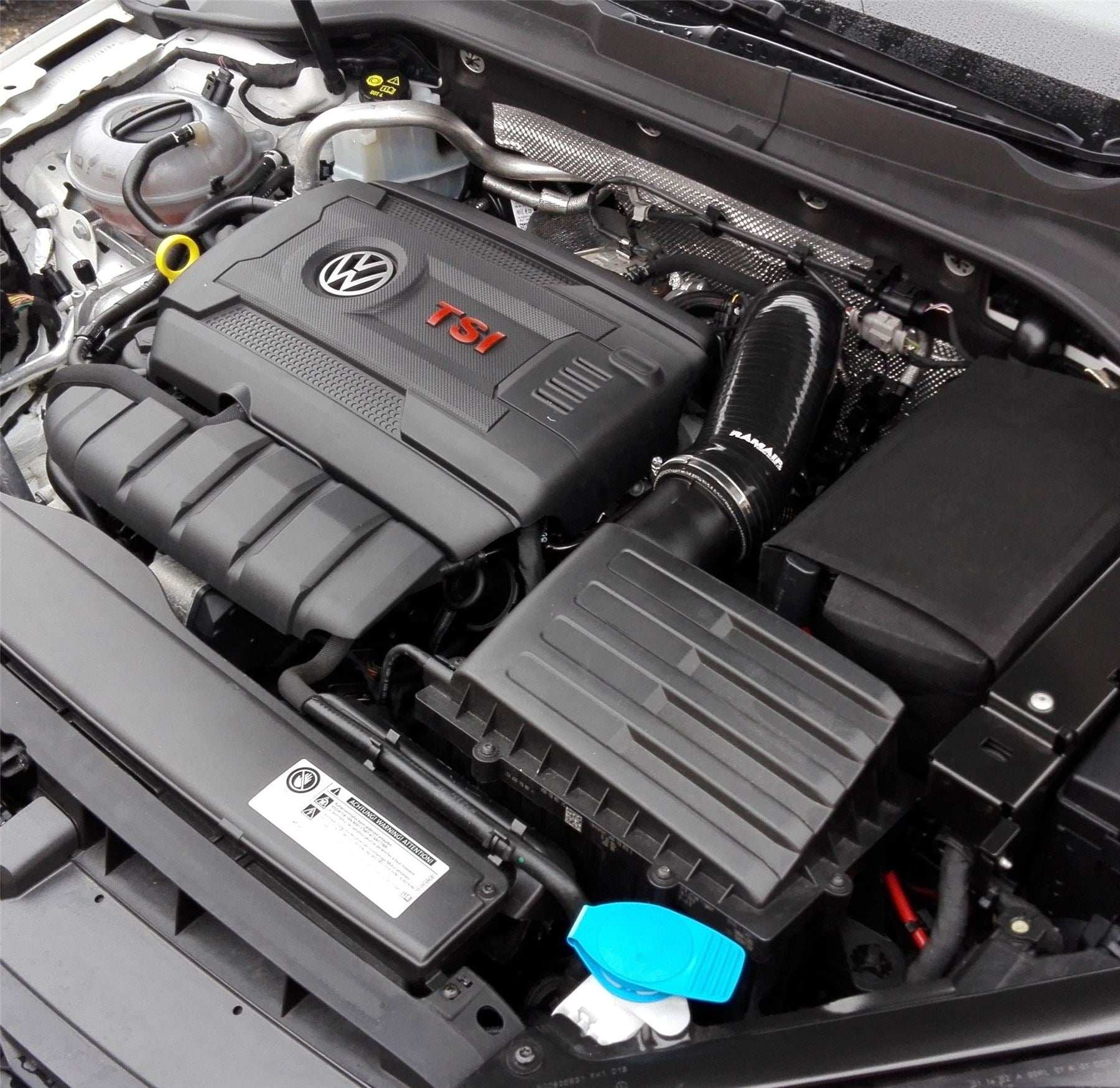 RPF-3129-RIP-RD - Silicone Intake Pipe Hose & Replacement Air Filter - Audi S3 TSI MQB - Performance HQ - United Kingdom