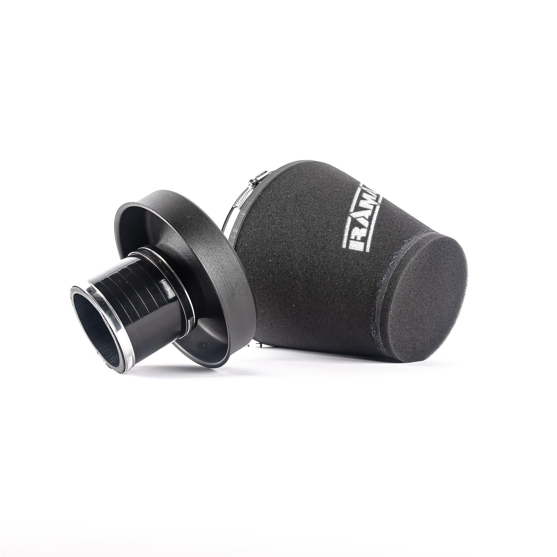 Ramair 102mm (4inch) ID Neck Large Cone Air Filter with Velocity Stack and Coupling