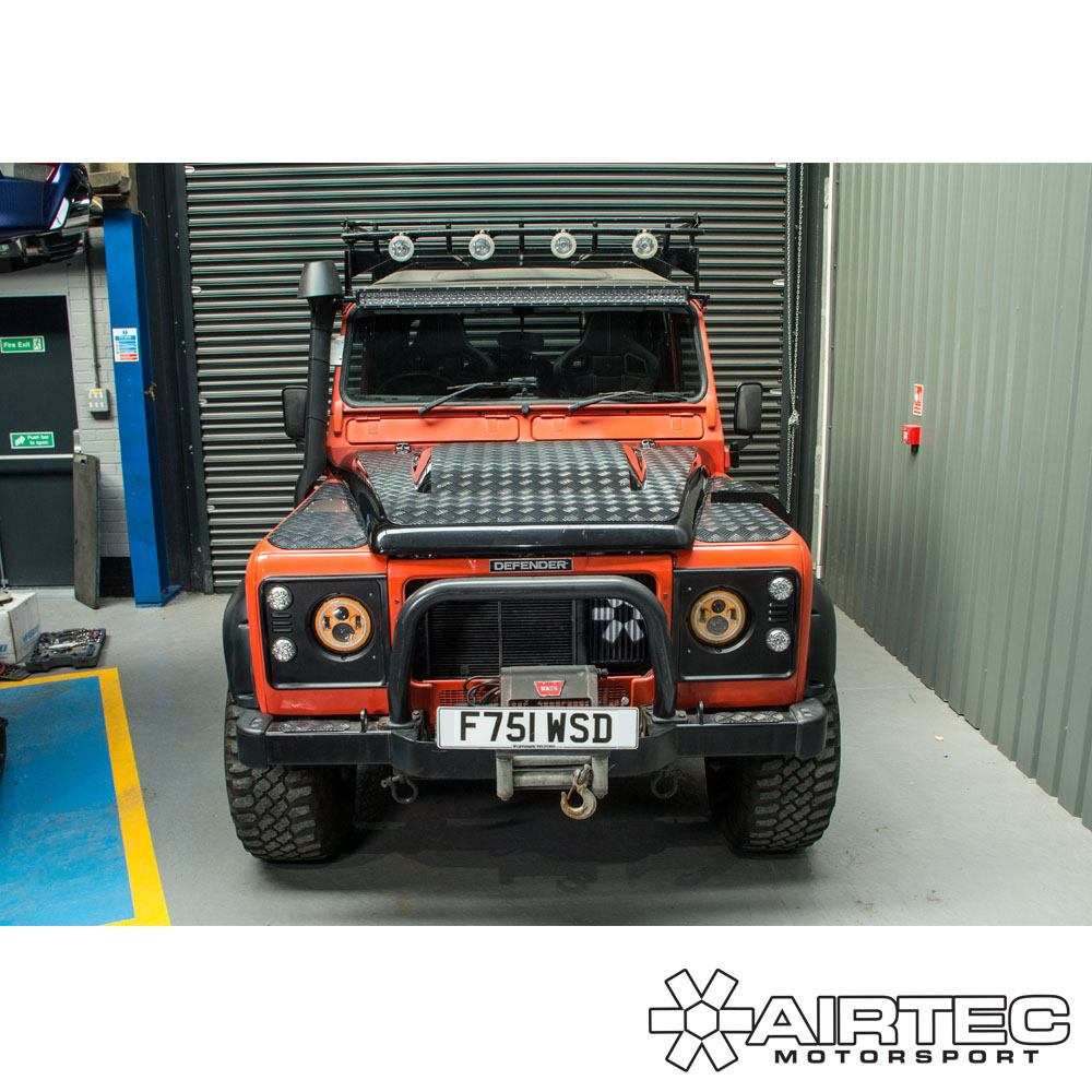 AIRTEC Motorsport Side Mount Intercooler Upgrade for Land Rover 200TDI Platform - Performance HQ - United Kingdom
