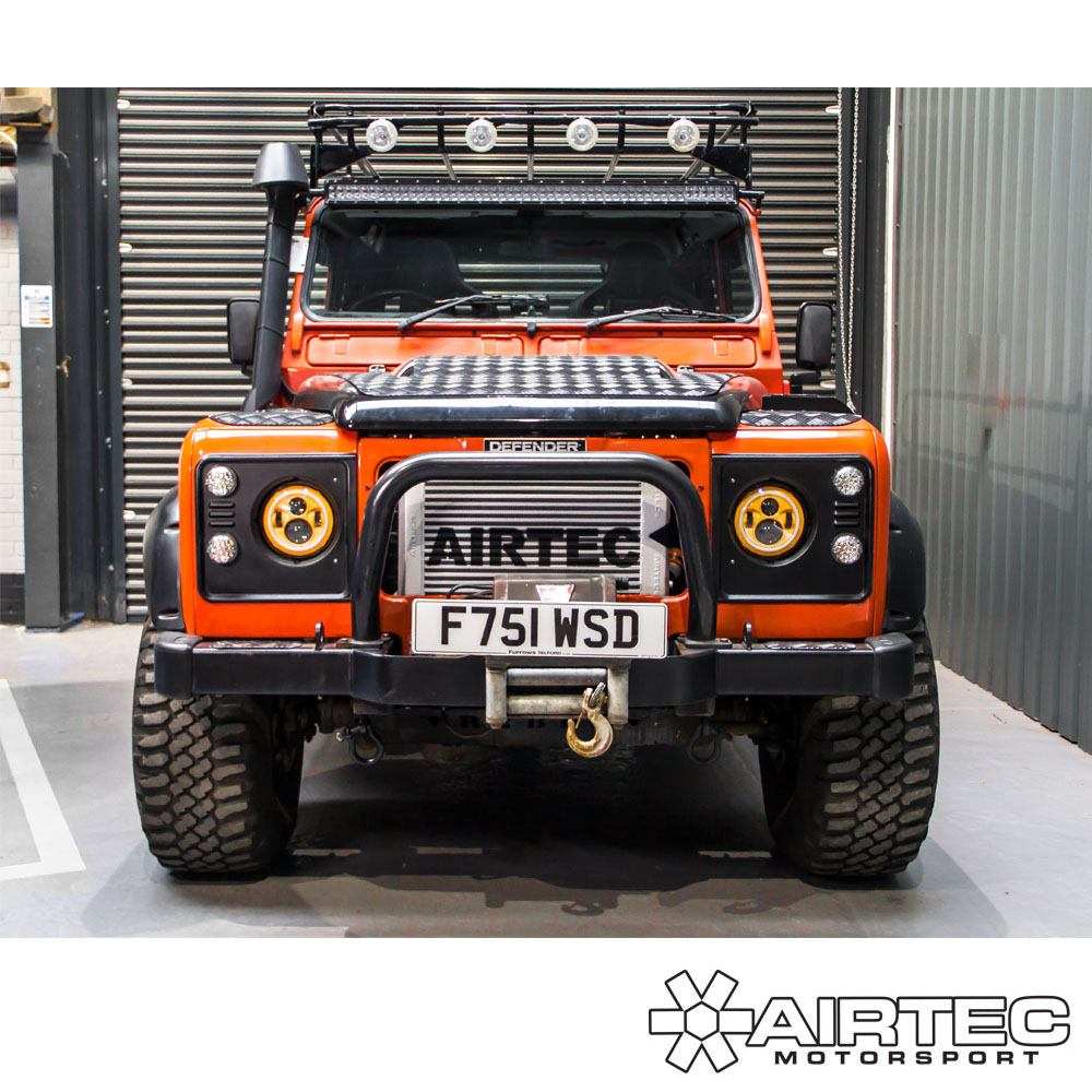 AIRTEC Motorsport Front Mount Intercooler Upgrade for Land Rover Defender 300 - Performance HQ - United Kingdom