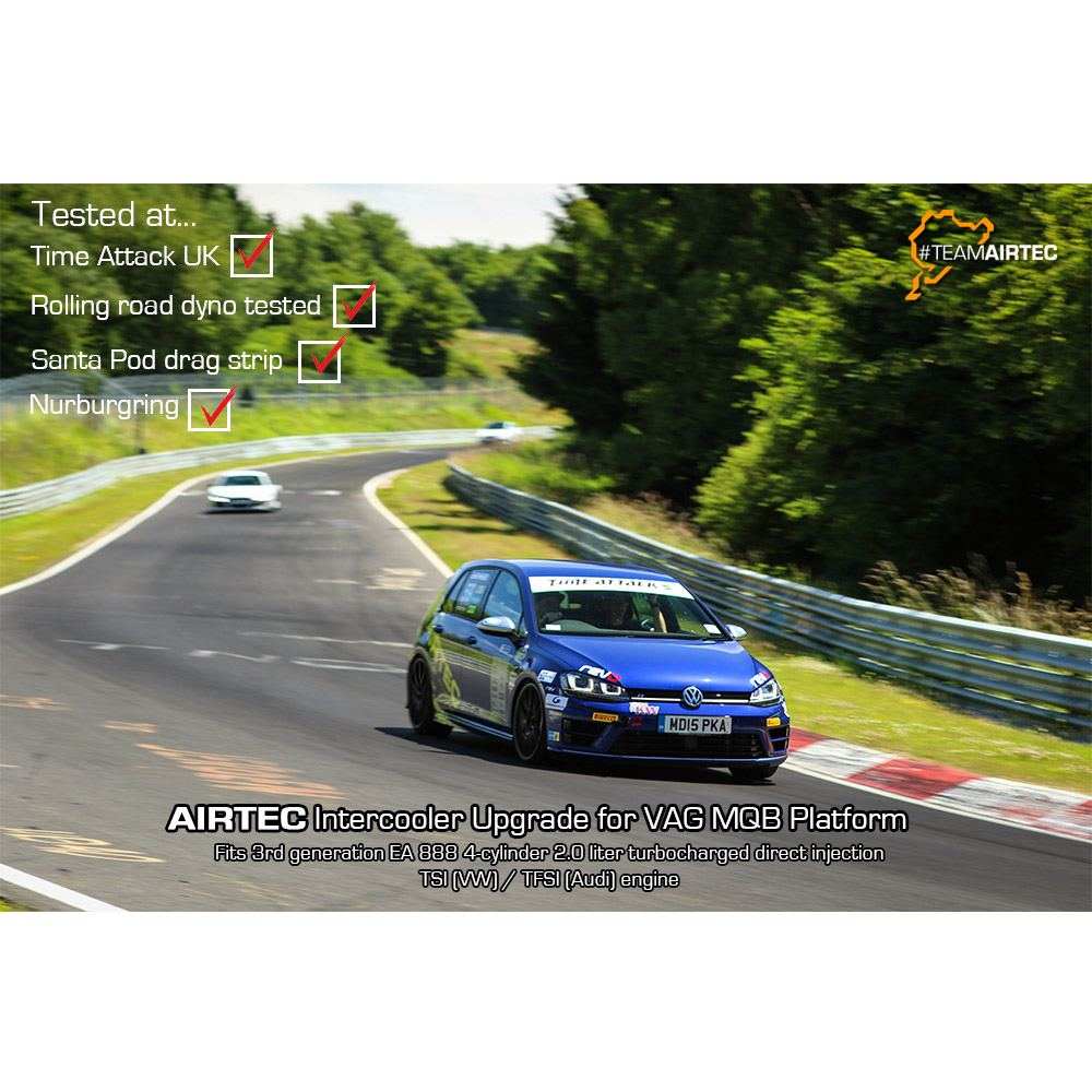 AIRTEC Motorsport Front Mount Intercooler Upgrade for VW Golf 7, Seat Leon Cupra, and Audi S3 8V - Performance HQ - United Kingdom