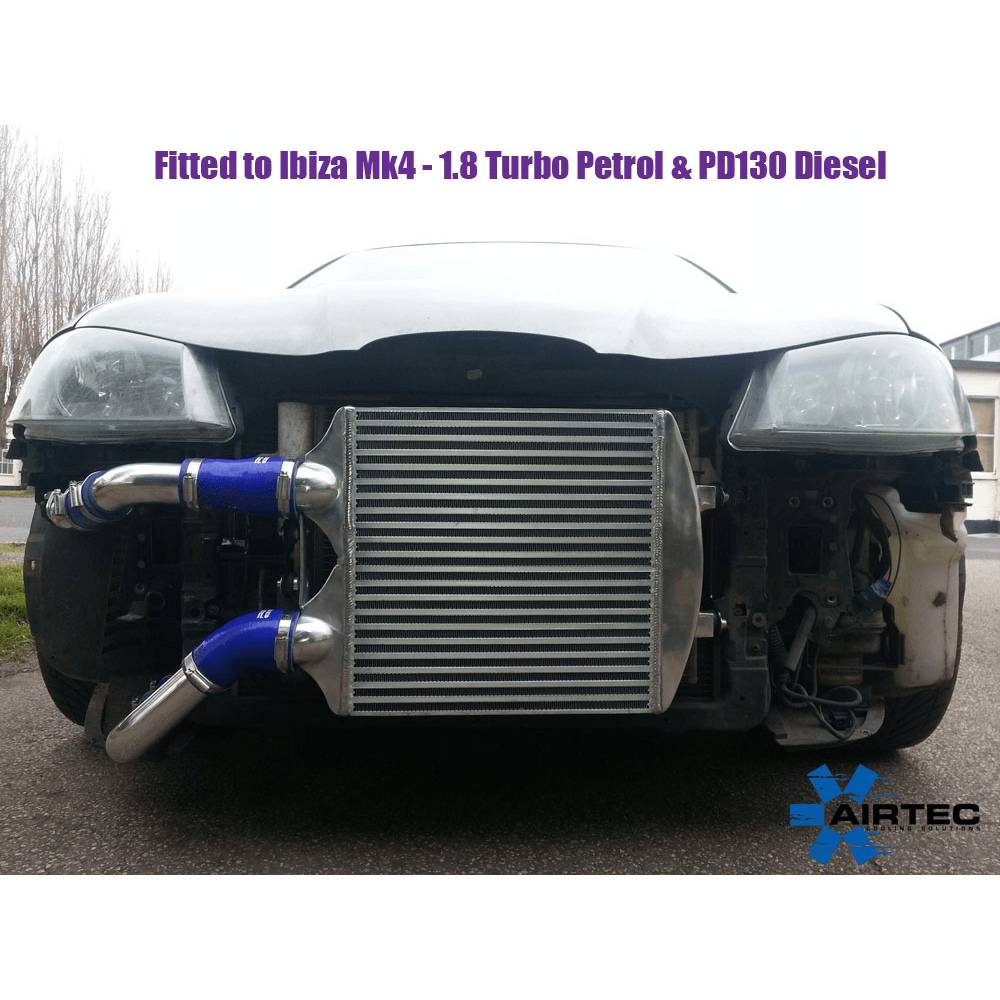 AIRTEC Motorsport Front Mount Intercooler Upgrade for Skoda Fabia VRS, SEAT Ibiza Mk4 and VW Polo 1.9 PD130 Diesel