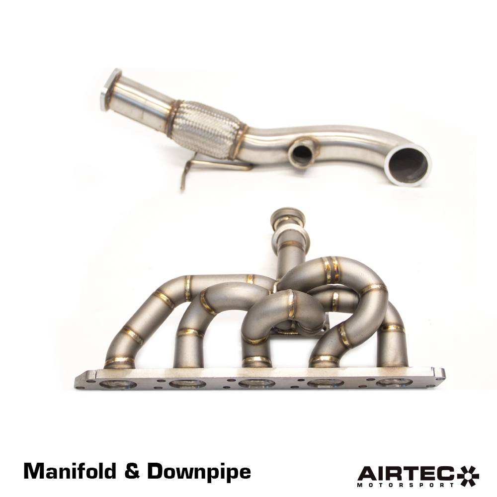 AIRTEC Motorsport Big Turbo Tubular Exhaust Manifold & Downpipe Package for Mk2 Focus ST & RS - Performance HQ - United Kingdom