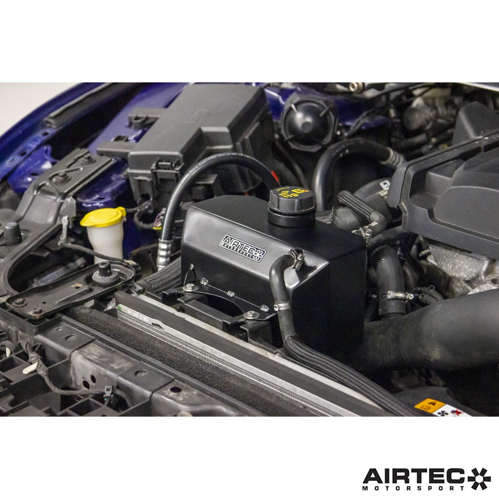 AIRTEC Motorsport Aluminium Header Tank for Ford Mustang 2.3 EcoBoost & 5.0 V8