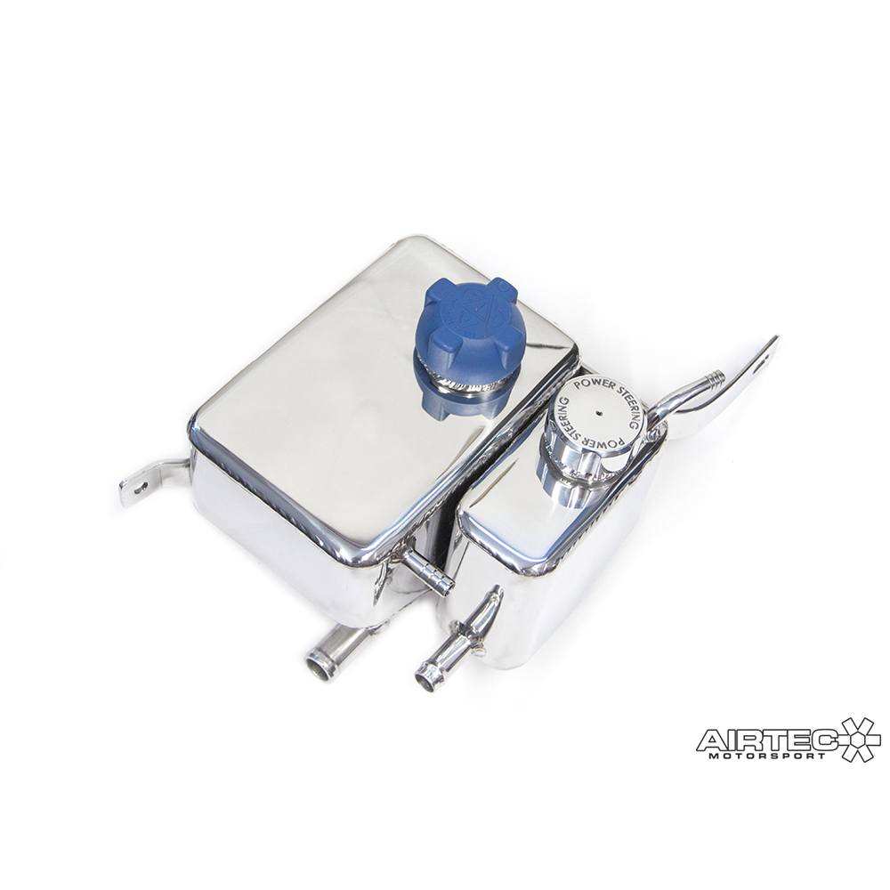 AIRTEC Motorsport Escort Mk5/6 Alloy Water Header and Power Steering Tank Replacement - Performance HQ - United Kingdom