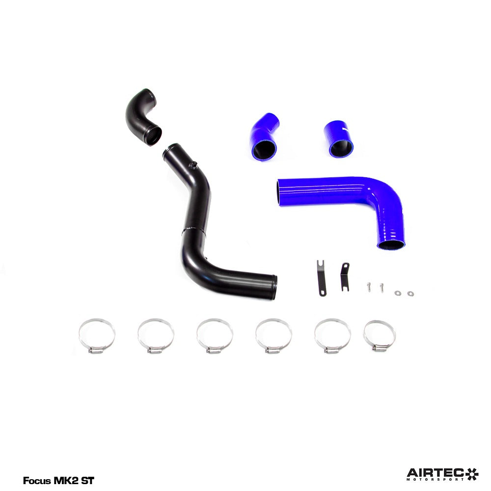 AIRTEC Motorsport 2.5â³ Big Boost Pipe Kit â Hotside ONLY for Mk2 Focus ST/RS