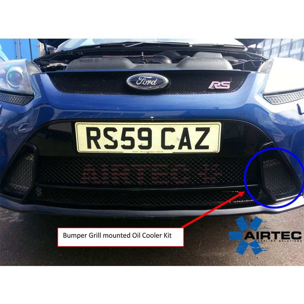 AIRTEC Motorsport aRacea RS Mk2 Remote Oil Cooler Kit a Lower Grille Mounted - Performance HQ - United Kingdom