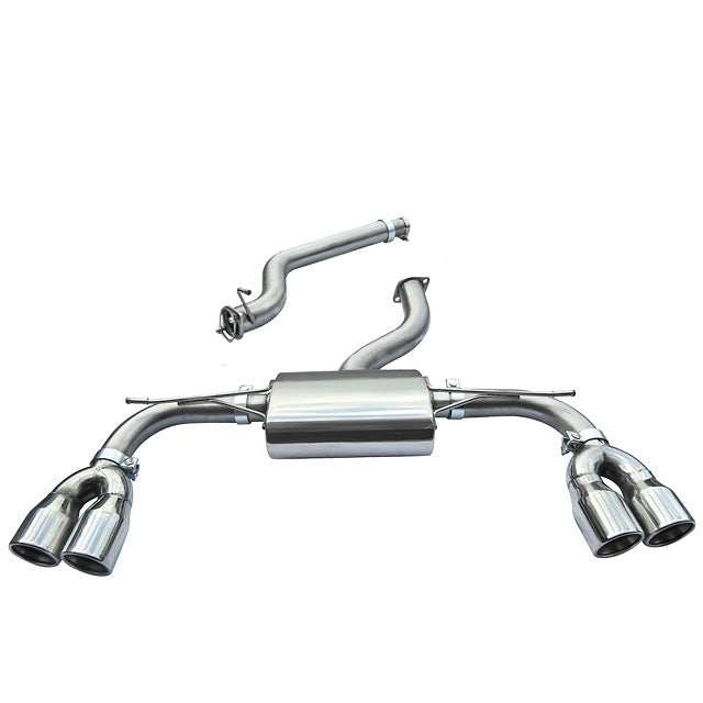Cobra Sport Audi S3 (8V) 3 Door (Non-Valved) (13-17) Cat Back Exhaust - Performance HQ - United Kingdom
