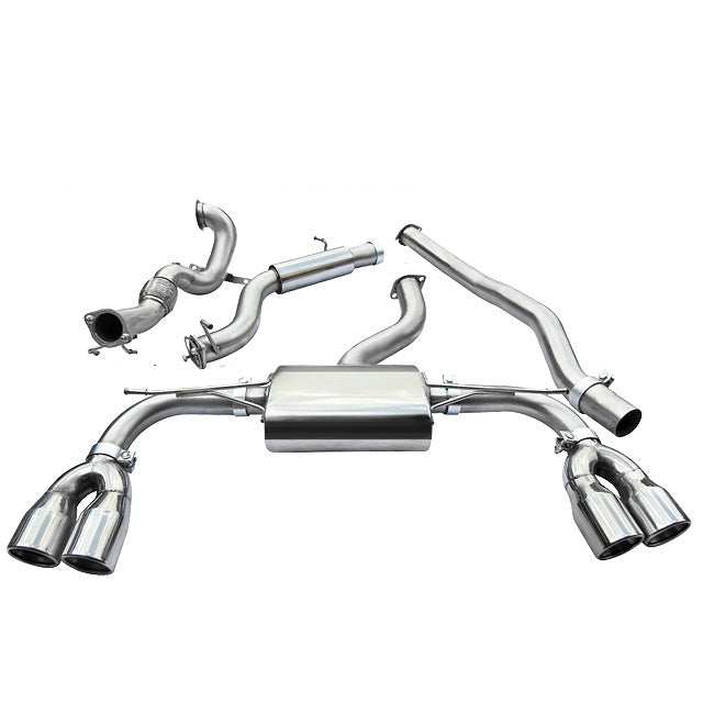 Cobra Sport Audi S3 (8V) 3 Door (Non-Valved) (13-17) Turbo Back Exhaust - Performance HQ - United Kingdom