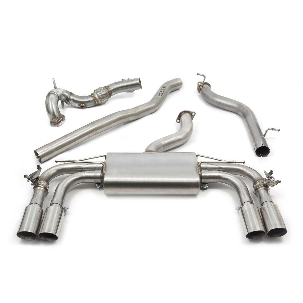 Cobra Sport Audi S3 (8V) 3 Door (Valved) (13-17) Turbo Back Exhaust - Performance HQ - United Kingdom