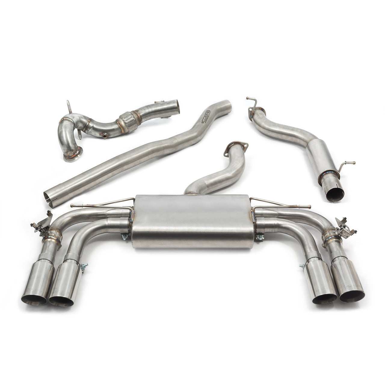 Cobra Sport Audi S3 (8V) 5 Door Sportback (Valved) (13-18) Turbo Back Exhaust - Performance HQ - United Kingdom