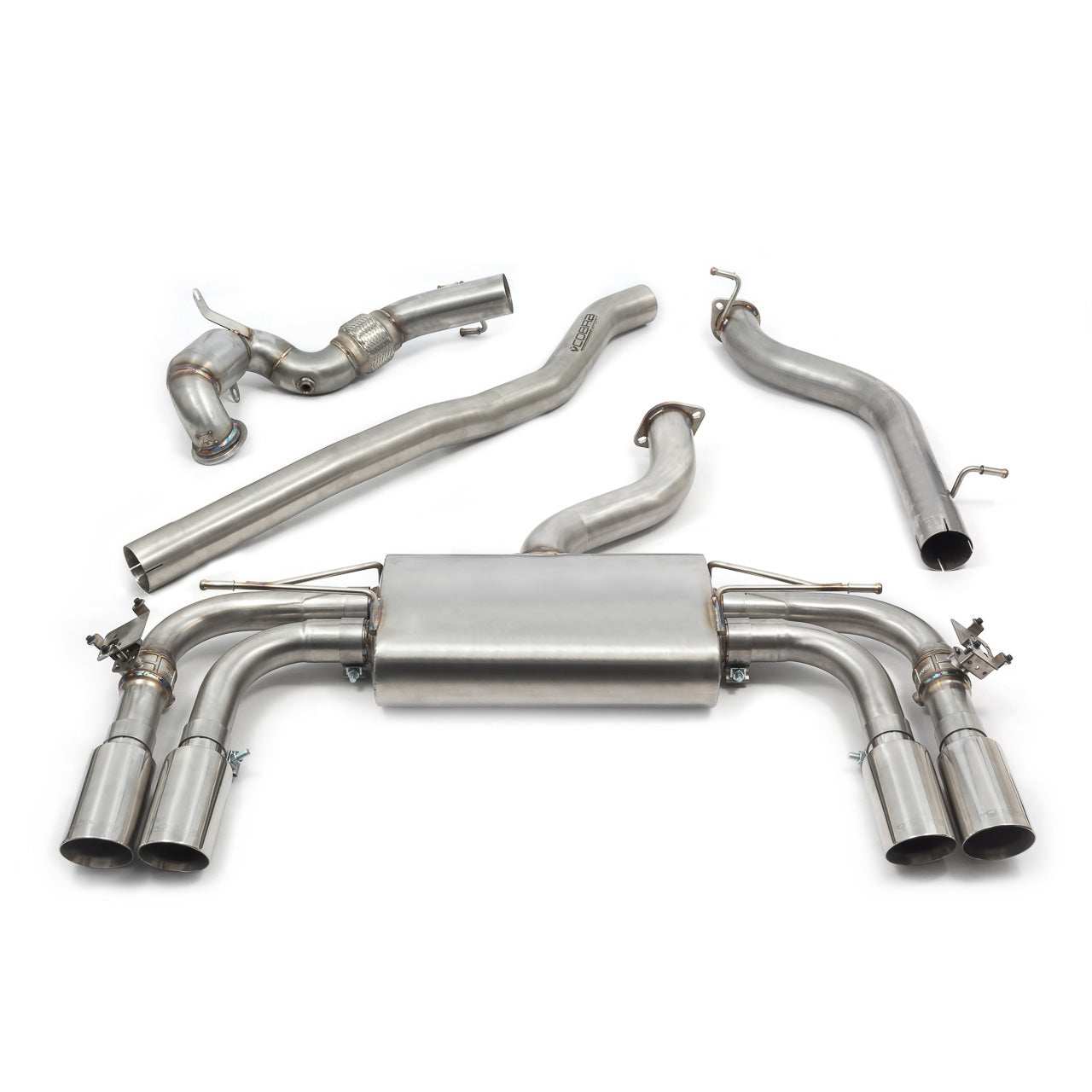Cobra Sport Audi S3 (8V) 3 Door (Valved) (13-17) Turbo Back Exhaust - Performance HQ - United Kingdom