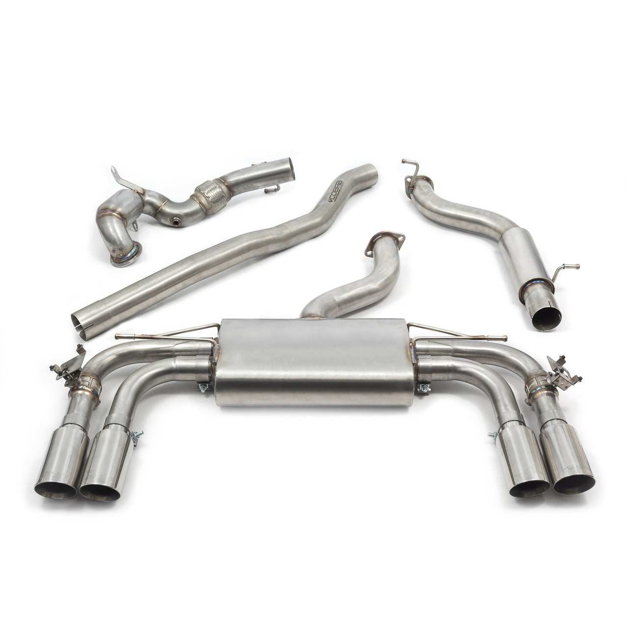 Cobra Sport Audi S3 (8V) Saloon (Valved) (13-18) Turbo Back Exhaust - Performance HQ - United Kingdom