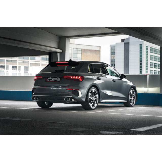 Cobra Sport Audi S3 (8Y) 5 door Sportback Valved Turbo Back Exhaust - Performance HQ - United Kingdom
