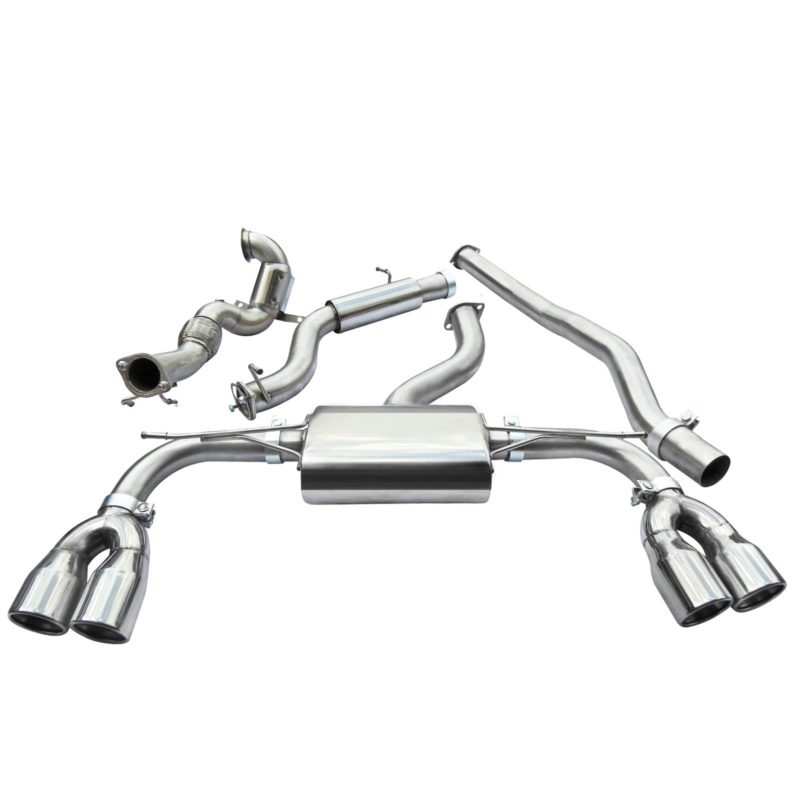 Cobra Sport Audi S3 (8V) Saloon (Non-Valved) (13-18) Turbo Back Exhaust - Performance HQ - United Kingdom